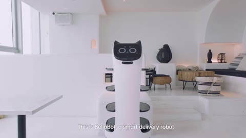 BellaBot 서비스 시연 · 영상 장면