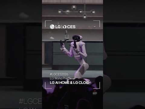 LG CLOiD · CES 2026 공식 소개 · 영상 장면
