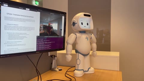 QTrobot 장면 이해 · 개발 데모 · 영상 장면